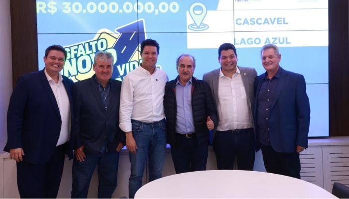 Fim da poeira: Estado confirma R$ 30 milhões para asfaltar 100% do Lago Azul em Cascavel